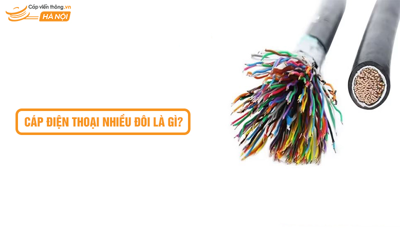 Cáp điện thoại nhiều đôi là gì