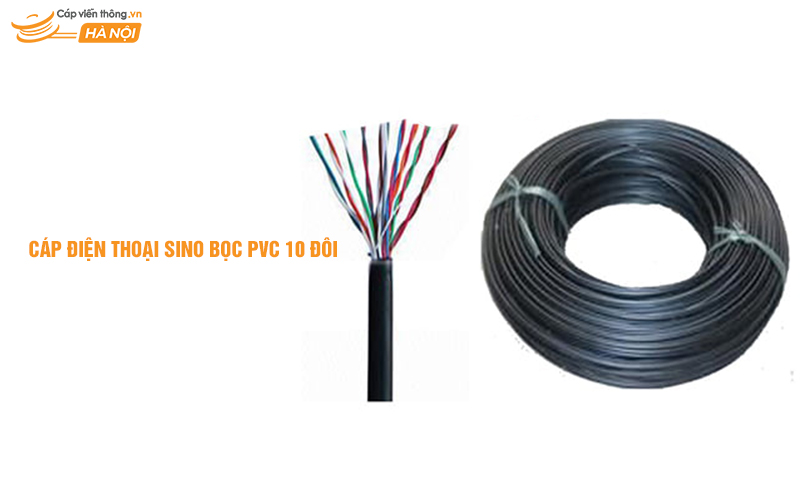 Cáp điện thoại Sino 10 đôi