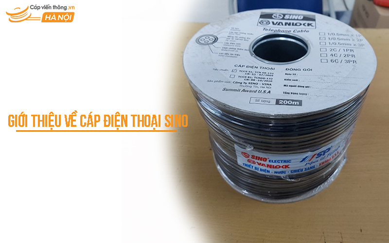 Giới thiệu về cáp điện thoại Sino