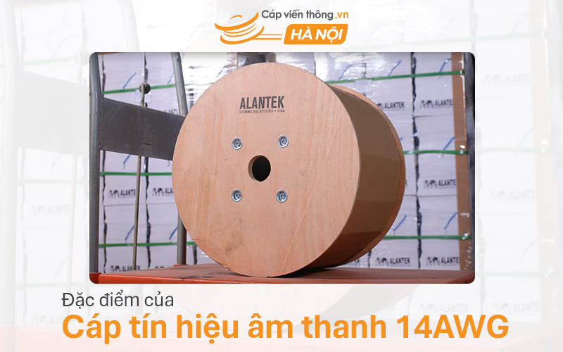 Đặc điểm của cáp tín hiệu âm thanh 14AWG