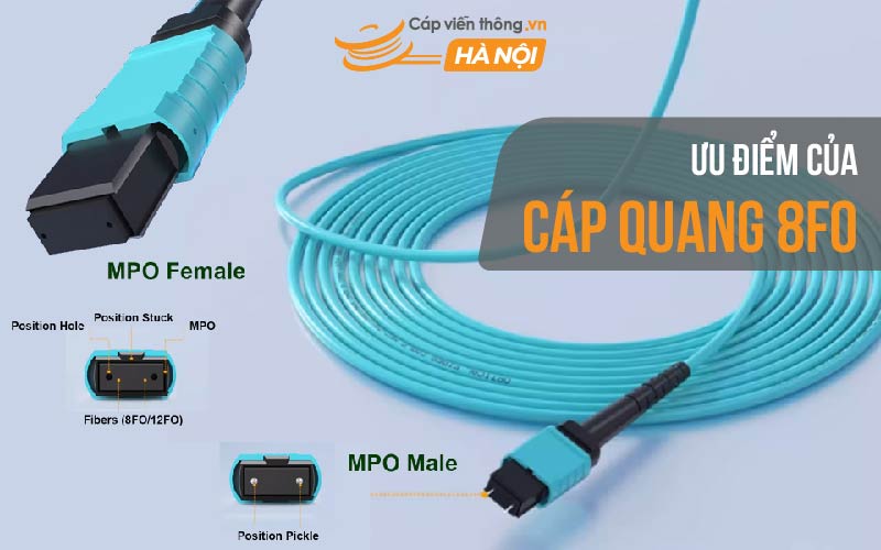 Ưu điểm của cáp quang 8FO