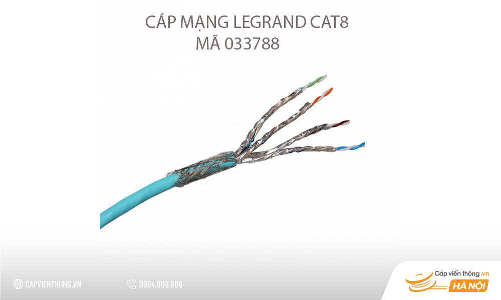 Cáp mạng Legrand Cat8 mã 033788
