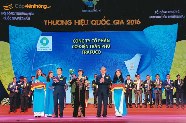 Dây cáp điện Trần Phú - Tự hào thương hiệu Quốc gia