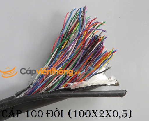 Cấu tạo và ứng dụng của cáp điện thoại 100 đôi