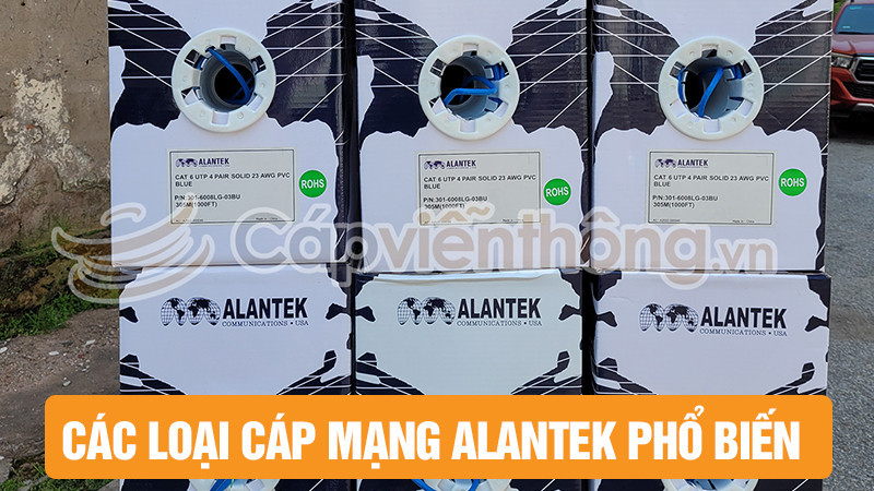 Các loại cáp mạng Alantek cung cấp