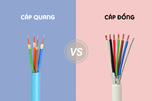 Sử dụng cáp quang hay cáp đồng