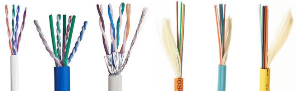 Các loại dây cáp mạng phổ biến trên thị trường