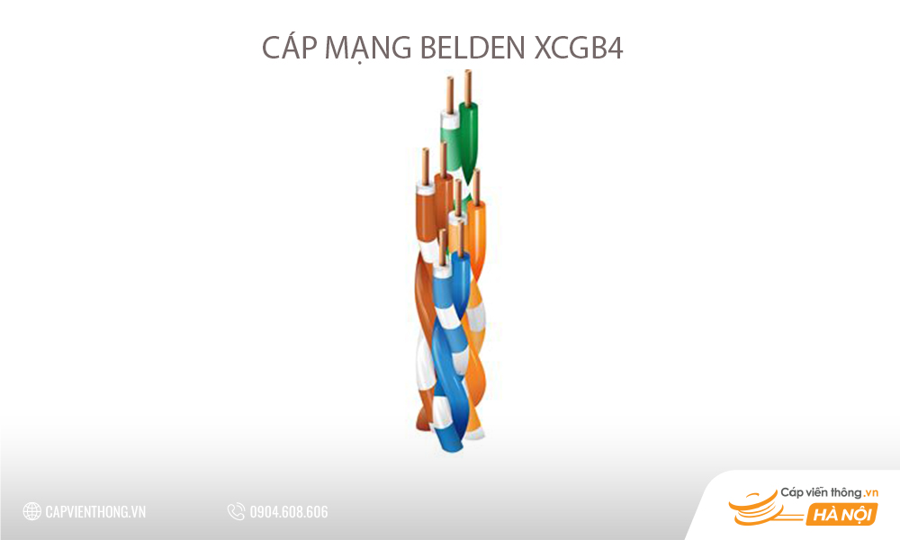 Cáp mạng cat6 UTP Belden XCGB4