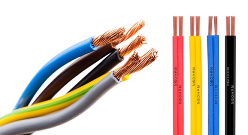 Tại sao cáp có nhiều màu sắc khác nhau?