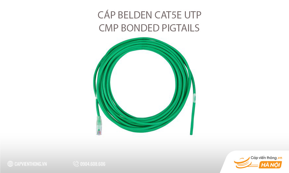 Cáp Belden Cat5e UTP CMP Bonded Pigtails