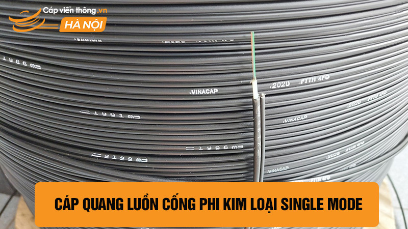 Những loại cáp quang luồn cống phi kim loại Singelmode mà bạn chưa biết
