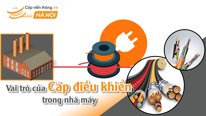 Vai trò của cáp điều khiển trong nhà máy