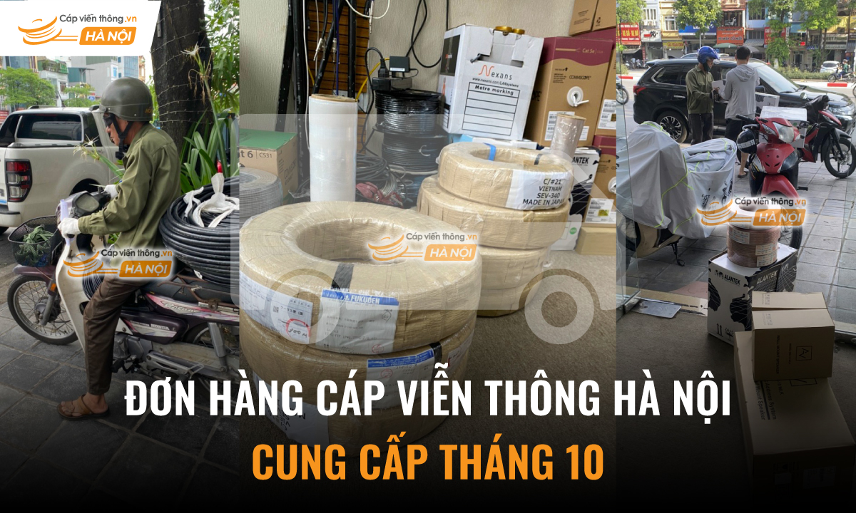 Cáp Viễn Thông Hà Nội gửi đơn hàng Cáp, Dây Điện đi Tây Nguyên