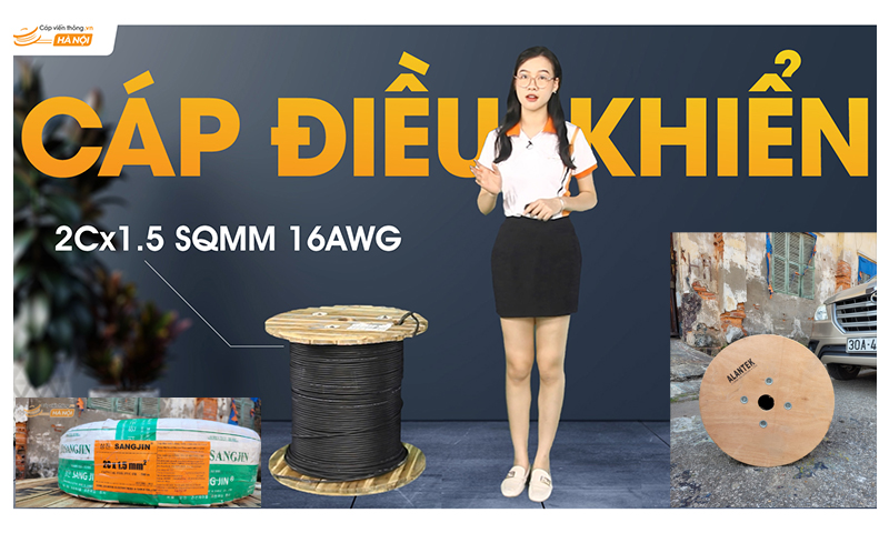 04 Dây Cáp 16 AWG âm thanh, chống cháy, chậm cháy có chống nhiễu