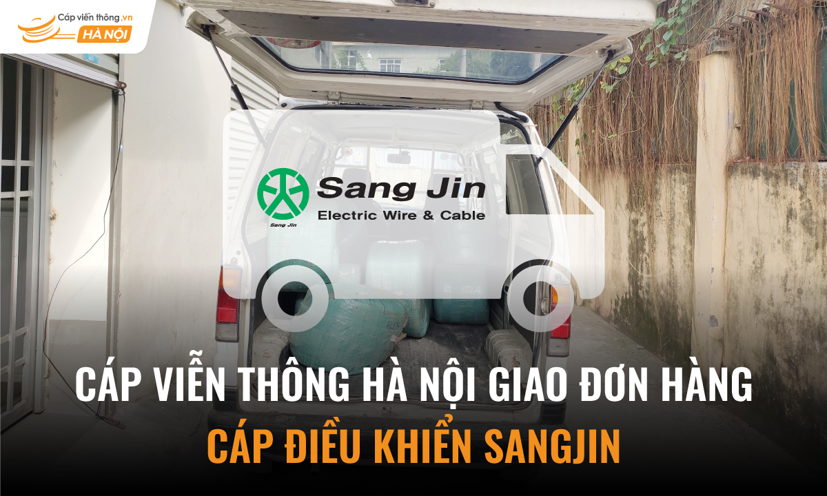 Đơn hàng cáp điều khiển Sangjin