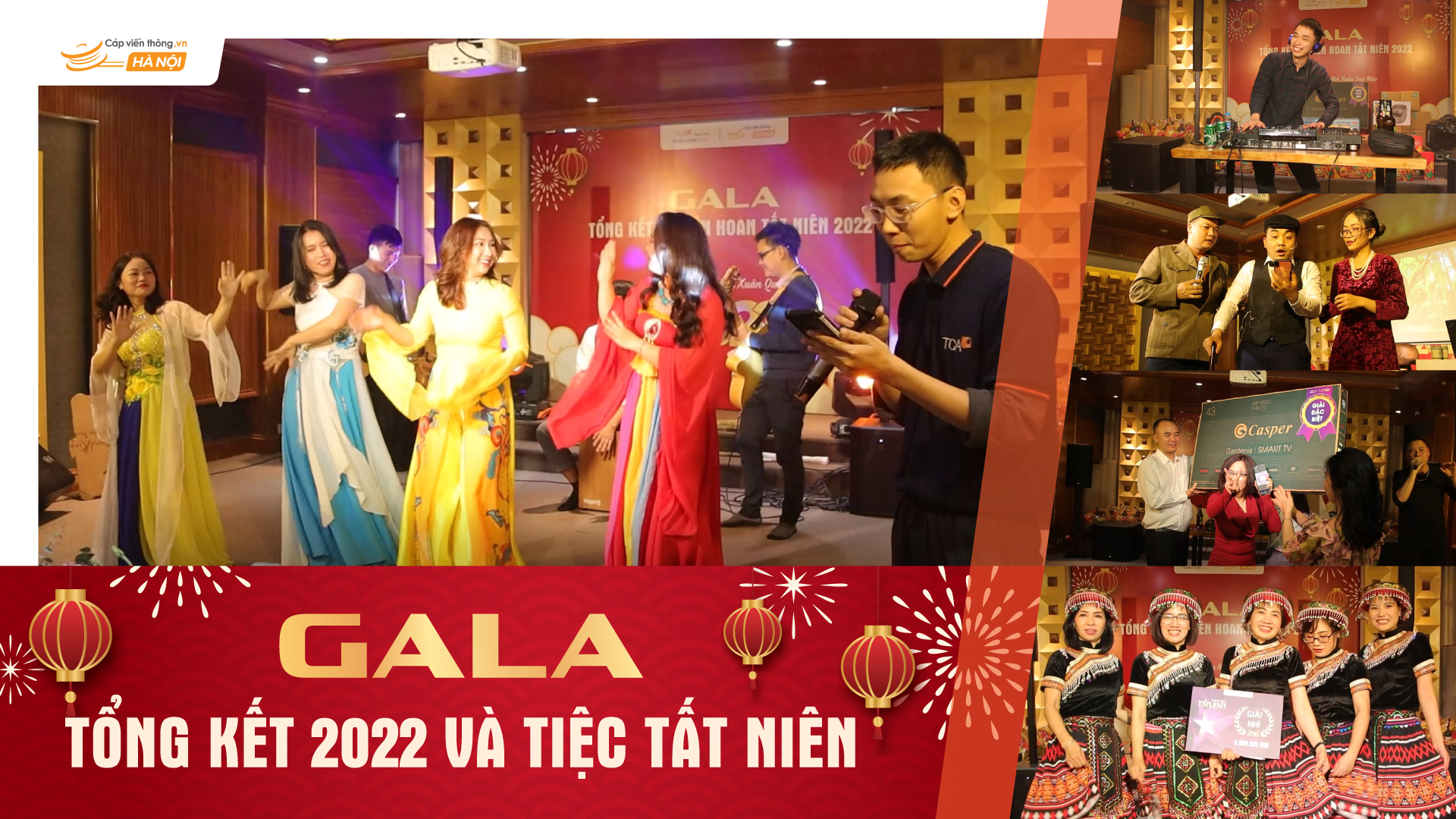 Tiệc tất niên 2022- Gala tổng kết và liên hoan cuối năm Cáp Viễn Thông Hà Nội