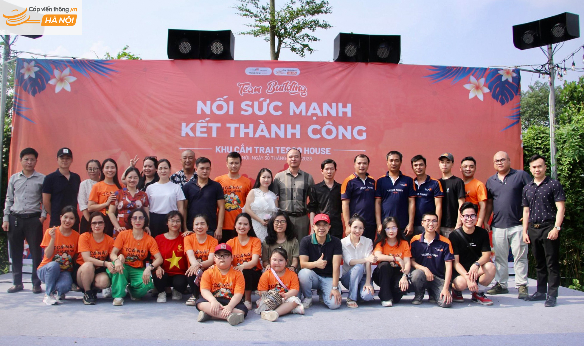 SỰ KIỆN TEAMBUILDING “NỐI SỨC MẠNH – KẾT THÀNH CÔNG”  CÔNG TY CÁP VIỄN THÔNG HÀ NỘI