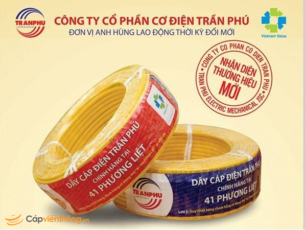 Dây cáp điện Trần Phú - Sự lựa chọn hoàn hảo cho mọi công trình