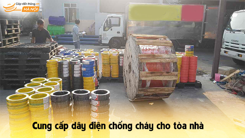 Cung cấp dây điện chống cháy cho tòa nhà