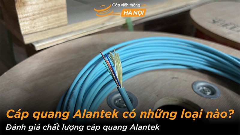 Cáp quang Alantek có những loại nào? Đánh giá cáp quang Alantek có tốt không?