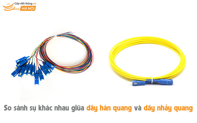 So sánh sự khác nhau giữa dây hàn quang và dây nhảy quang
