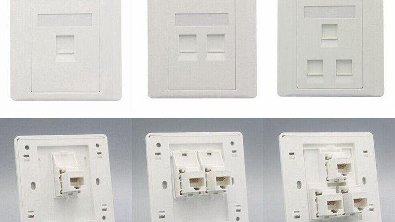 Tìm hiểu cấu tạo của ổ cắm điện thoại (RJ11) và cách sử dụng, lắp đặt ổ cắm mạng (RJ45)