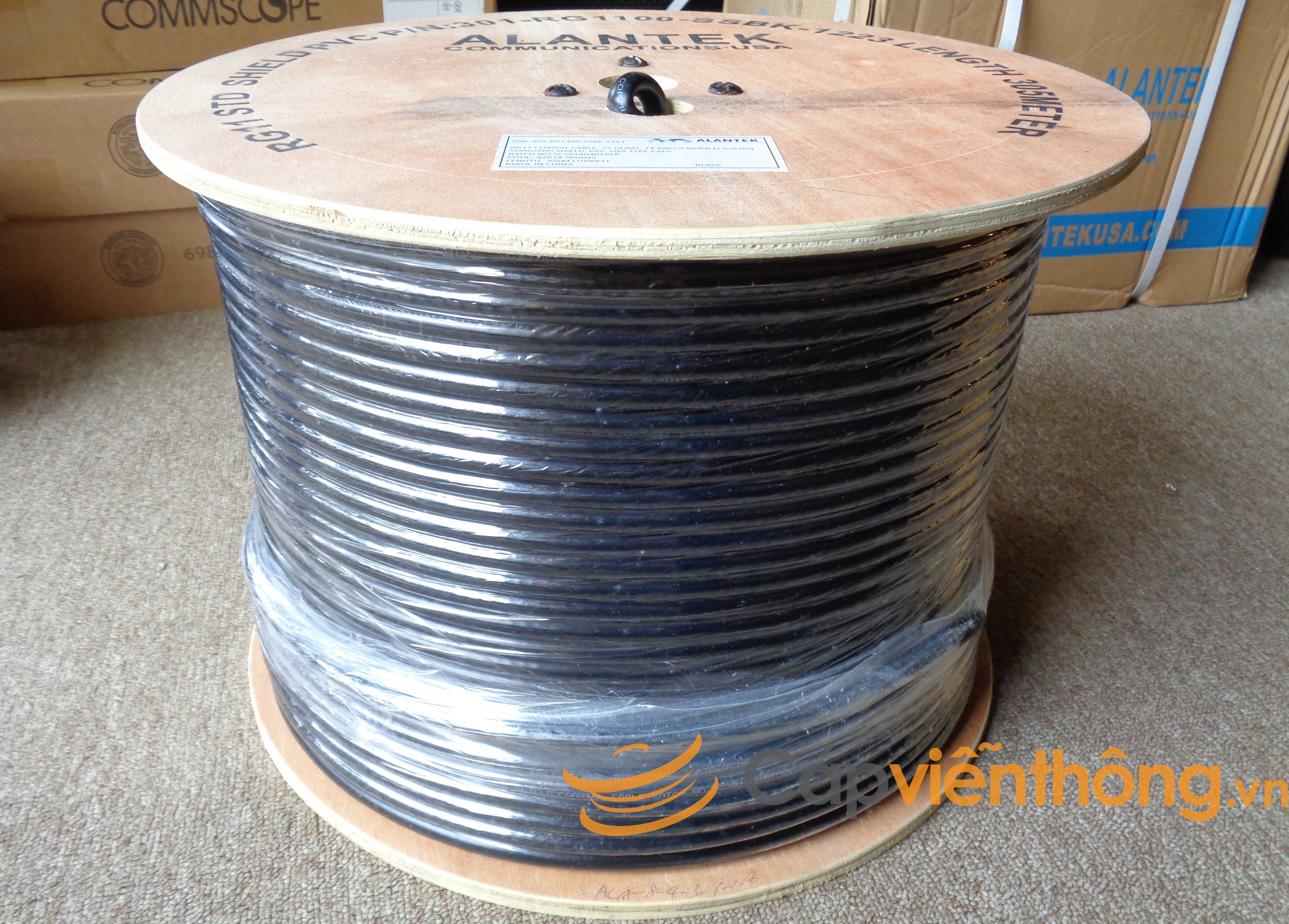 Tìm hiểu về dây cáp đồng trục RG11 Alantek