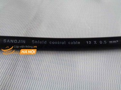 Cáp điều khiển chống nhiễu Sangjin 12C x 0,5 SQmm có lưới