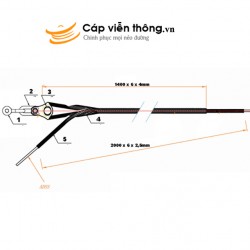 Néo cáp 1 hướng, 2 hướng khoảng vượt (KV) 500m