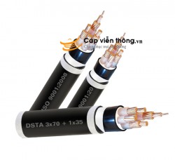 Dây cáp điện Cadisun, Cáp ngầm DSTA 3x6+1x4