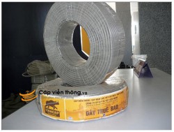 Dây cáp điện thoại trong nhà 2 đôi(4 lõi)-Vinacap