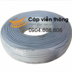 Dây điện thoại 4 đôi (4x2x0,5) đi trong nhà | Z43 bộ quốc phòng ( 200m/cuộn)