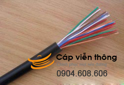 Cáp điện thoại Sino bọc PVC 6 đôi 12 lõi 0,5 (200m/cuộn)