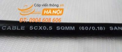 Cáp điều khiển SangJin 5C x 0.5 SQmm
