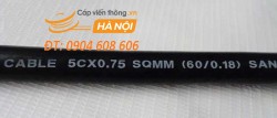 Cáp điều khiển SangJin 5C x 0.75 SQmm
