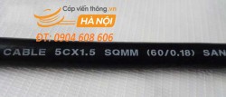 Cáp điều khiển SangJin 5C x 1.5 SQmm
