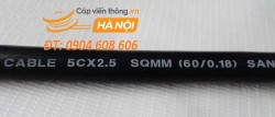 Cáp điều khiển SangJin 5C x 2.5 SQmm