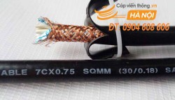 Cáp điều khiển có lưới chống nhiễu SangJin 7C x 0.75 SQmm