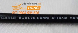 Cáp điều khiển có lưới chống nhiễu SangJin 5C x 1.25 SQmm