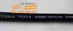 Cáp điều khiển có lưới chống nhiễu SangJin 7C x 1.5 SQmm