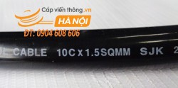 Cáp điều khiển có lưới SangJin 10C x 1.5 SQmm