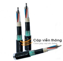 Cáp quang cống kim loại chôn trực tiếp 96FO