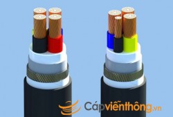 Cáp chậm cháy Cadivi CVV/DATA(DSTA)/FRT - 0,6/1 kV