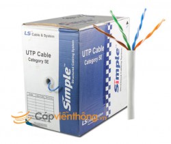 Cáp mạng Cat5e LS Vina 2 đôi