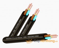 Dây mềm tròn Cadisun H05V2V2-F