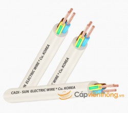 Dây điện mềm tròn 3 ruột Cadisun VCTF 3X