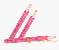Dây điện đơn cứng Cadisun VCSH 1X