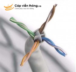 Cáp mạng Krone Cat6e UTP 4 đôi (305m/cuộn)