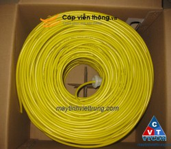 Cáp mạng Golden Japan UTP Cat6e 8/0.57mm đồng Copper