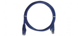 Dây cáp mạng Alantek cat6 UTP Moulded P/cord 10ft, Blue 302-4MU106-FTBU